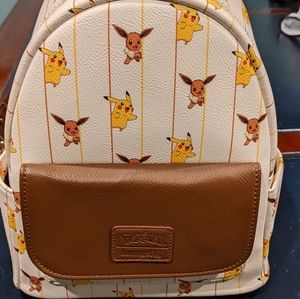 Loungefly Pikachu and Eevee Mini Backpack